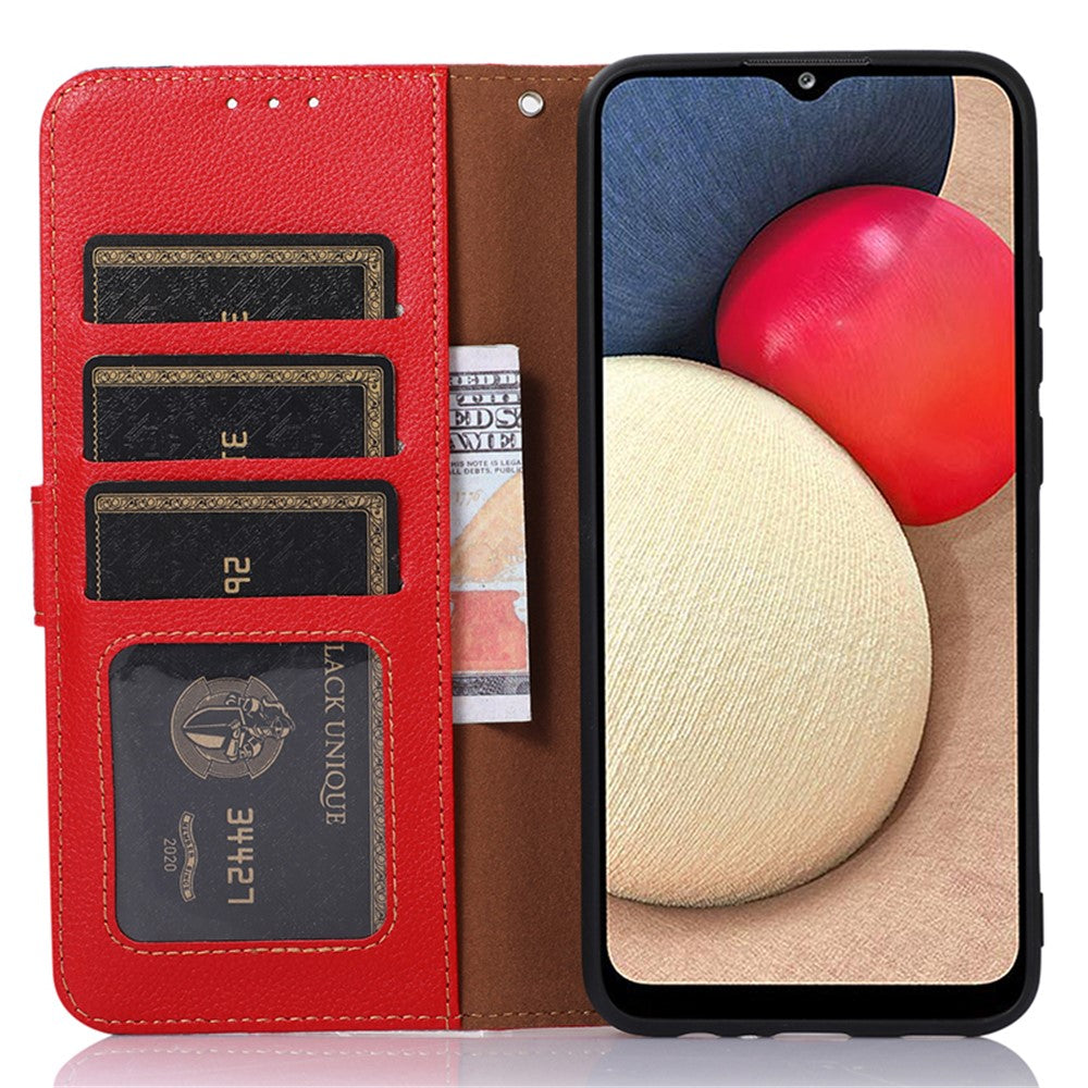 KHAZNEH For Xiaomi 13T / 13T Pro / Redmi K60 Ultra Case RFID Blocking Leather Case with Stand Wallet