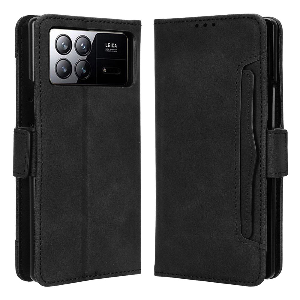 For Xiaomi Mix Fold 3 5G Leather Case Stand Wallet Folding Phone Cover