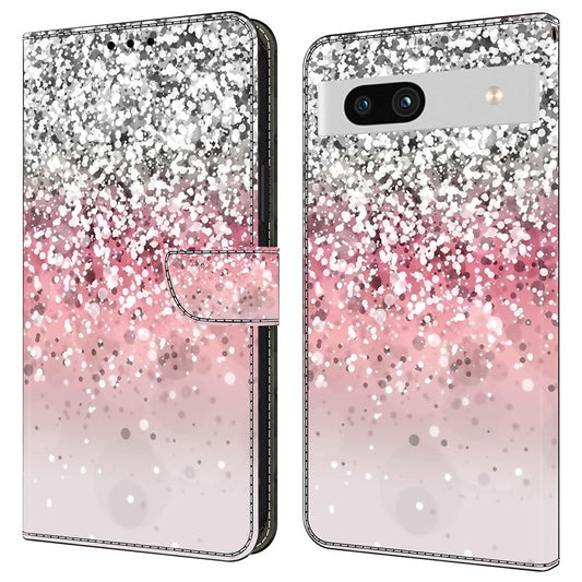 Pixel 7a Wallet-Hülle mit 3D-Muster & Magnetverschluss
