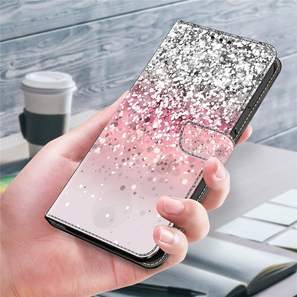 Pixel 7a Wallet-Hülle mit 3D-Muster & Magnetverschluss