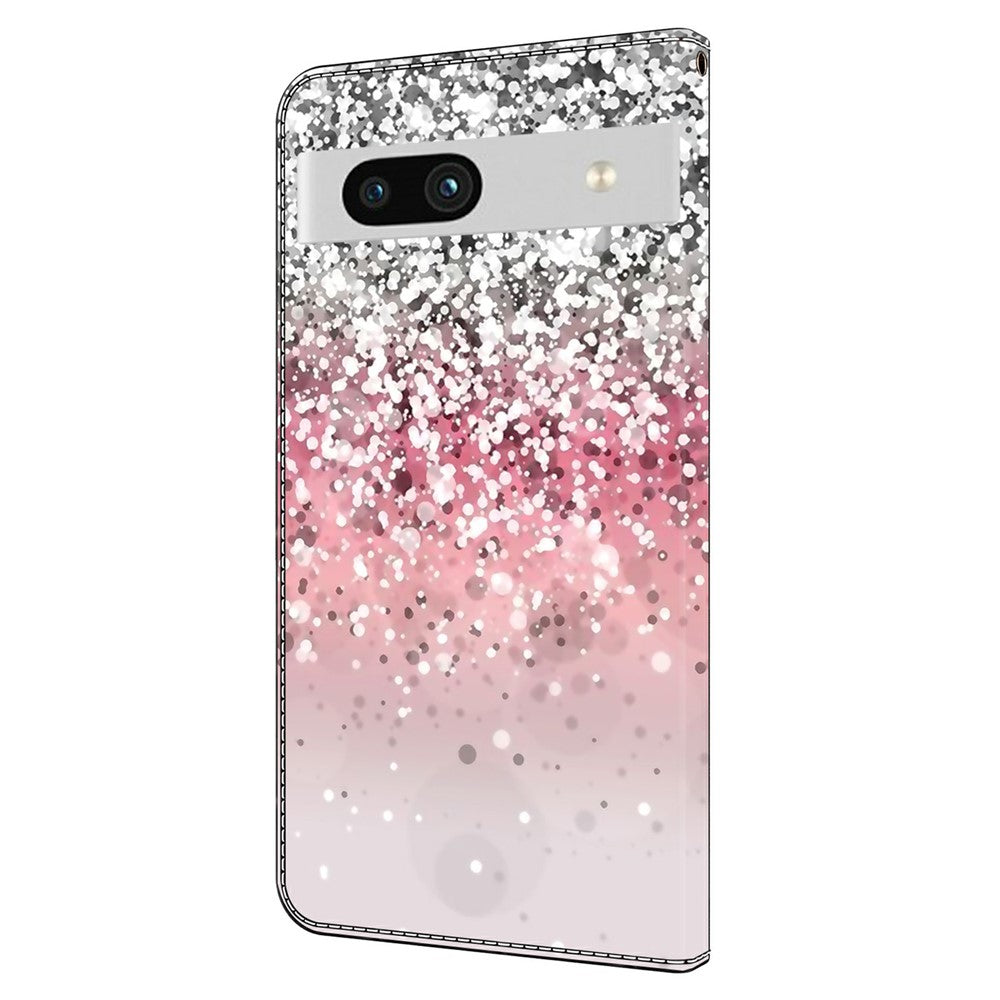 Pixel 7a Wallet-Hülle mit 3D-Muster & Magnetverschluss
