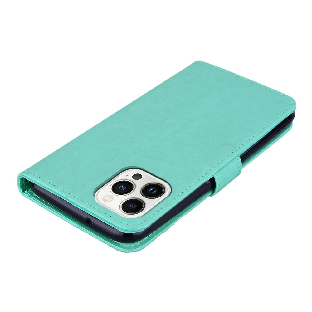 iPhone 15 Pro Max Handyhülle mit Eulenmuster & Strass-Steinen