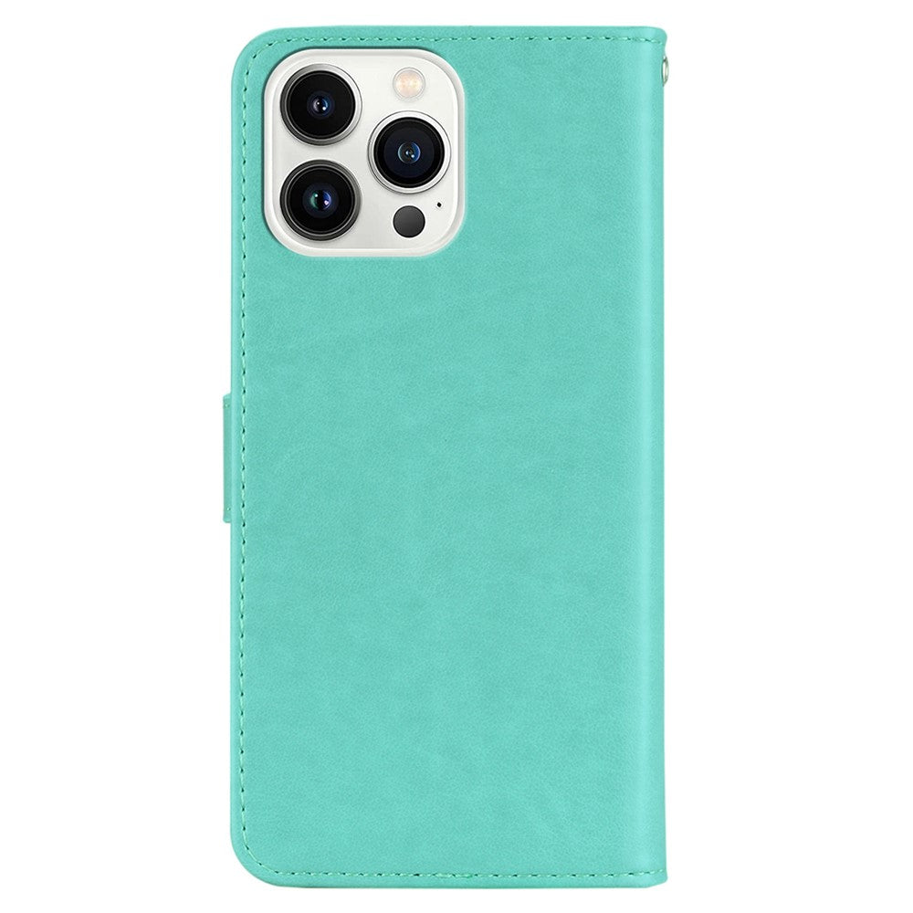 iPhone 15 Pro Max Handyhülle mit Eulenmuster & Strass-Steinen