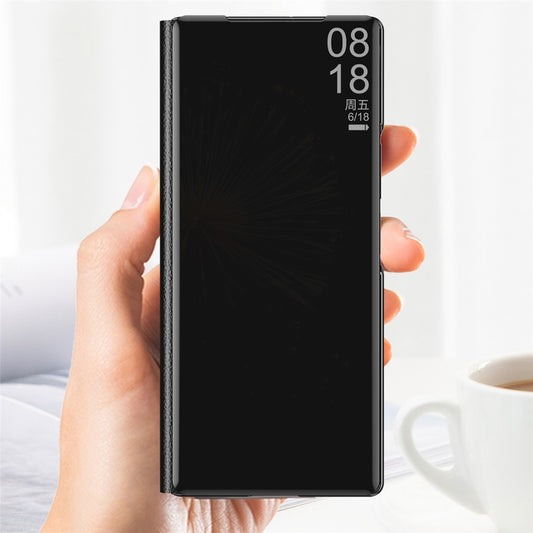 Xiaomi Mix Fold 3 5G Handyhülle – Spiegeloberfläche PU-Leder Sichtfenster Kickstand