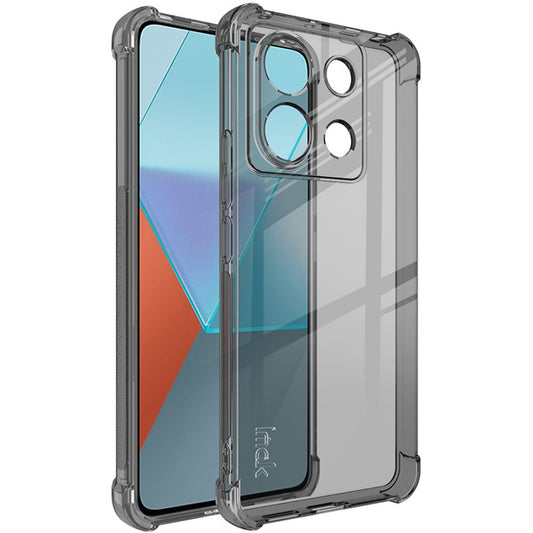 IMAK For Xiaomi Redmi Note 13 Pro 5G / Poco X6 5G Case Anti-Scratch TPU Cover Airbag Corner Anti-drop Phone Shell