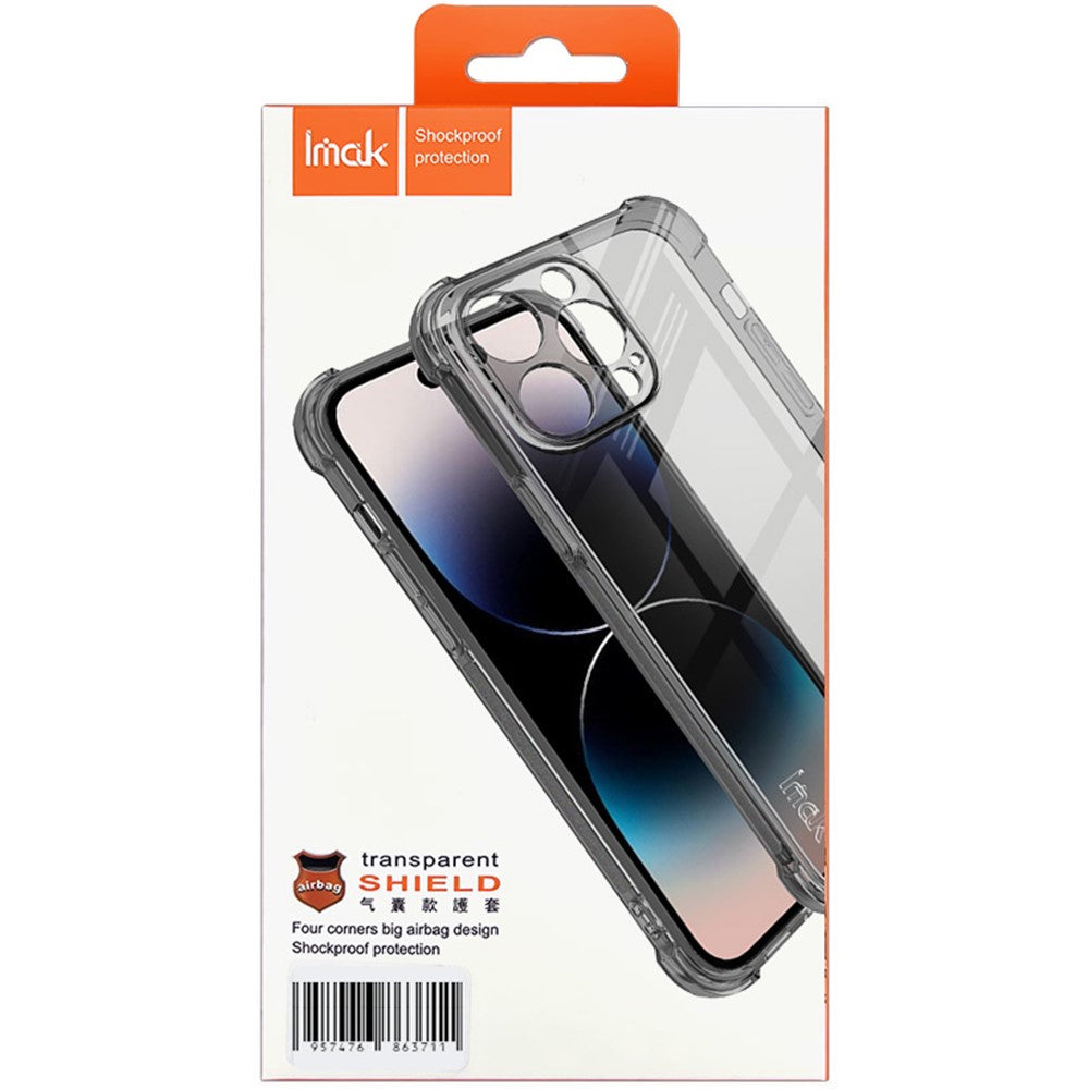 IMAK For Xiaomi Redmi Note 13 Pro 5G / Poco X6 5G Case Anti-Scratch TPU Cover Airbag Corner Anti-drop Phone Shell
