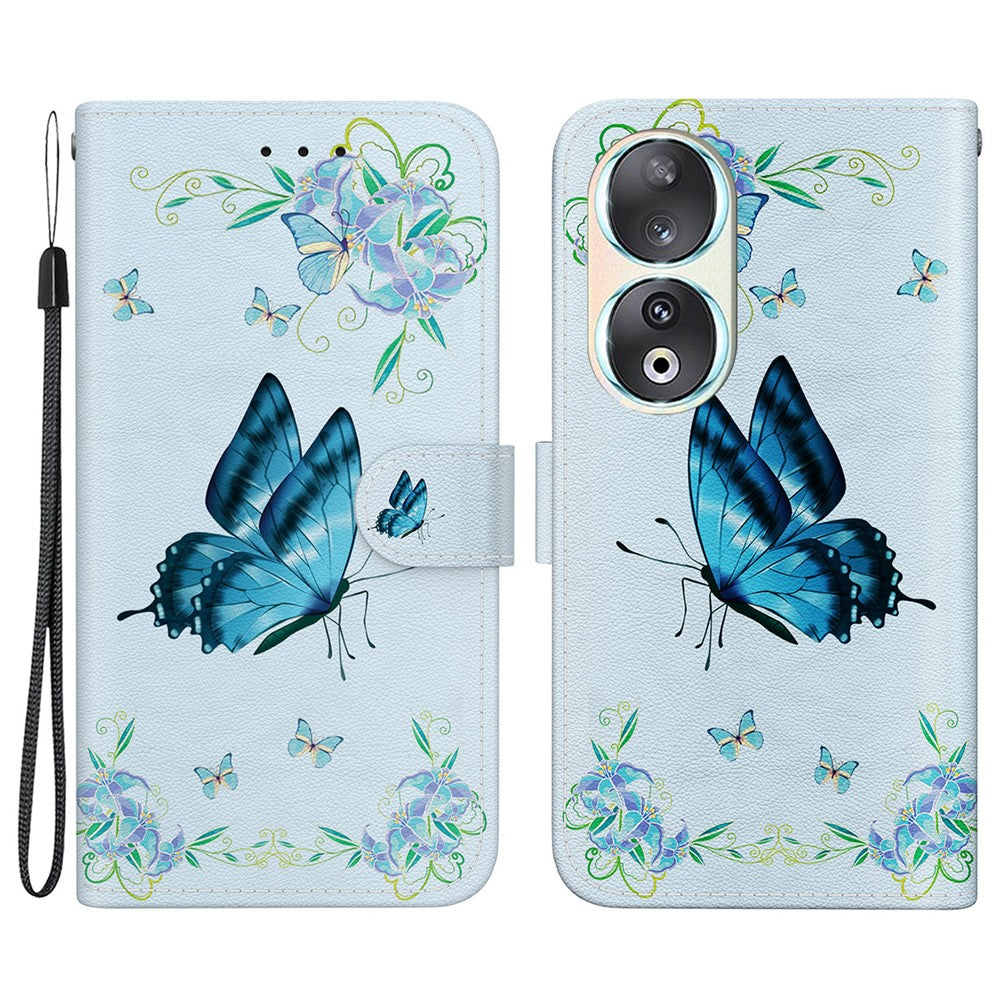 For Honor 90 Case Pattern Printing Shockproof Phone Cover