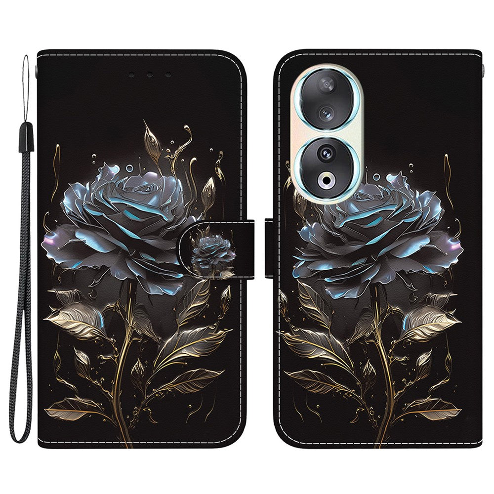 For Honor 90 Case Pattern Printing Shockproof Phone Cover