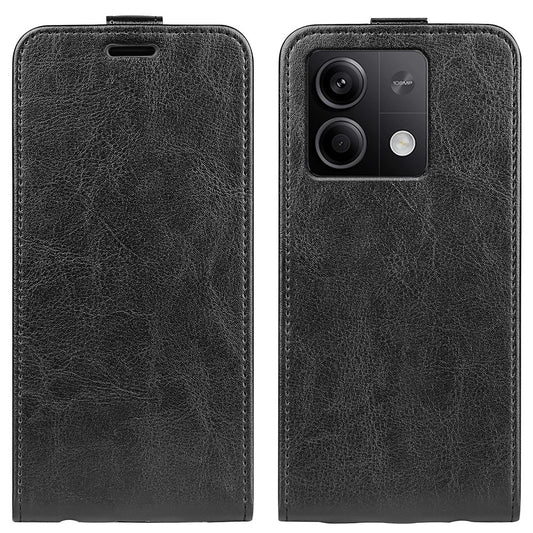 Xiaomi Redmi Note 13 5G Handyhülle – Anti-Staub- PU-Lederhülle mit Kartensteckplatz
