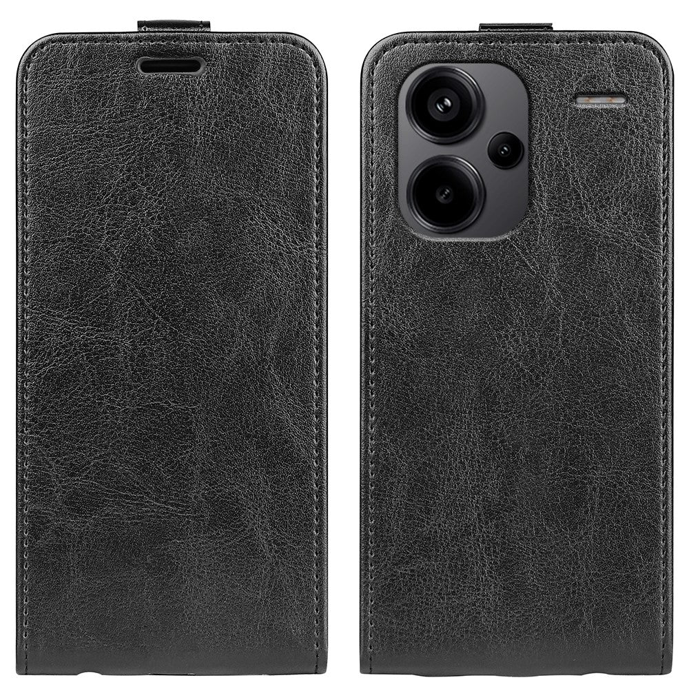 For Xiaomi Redmi Note 13 Pro+ 5G Case Crazy Horse Texture Card Holder Leather Phone Cover