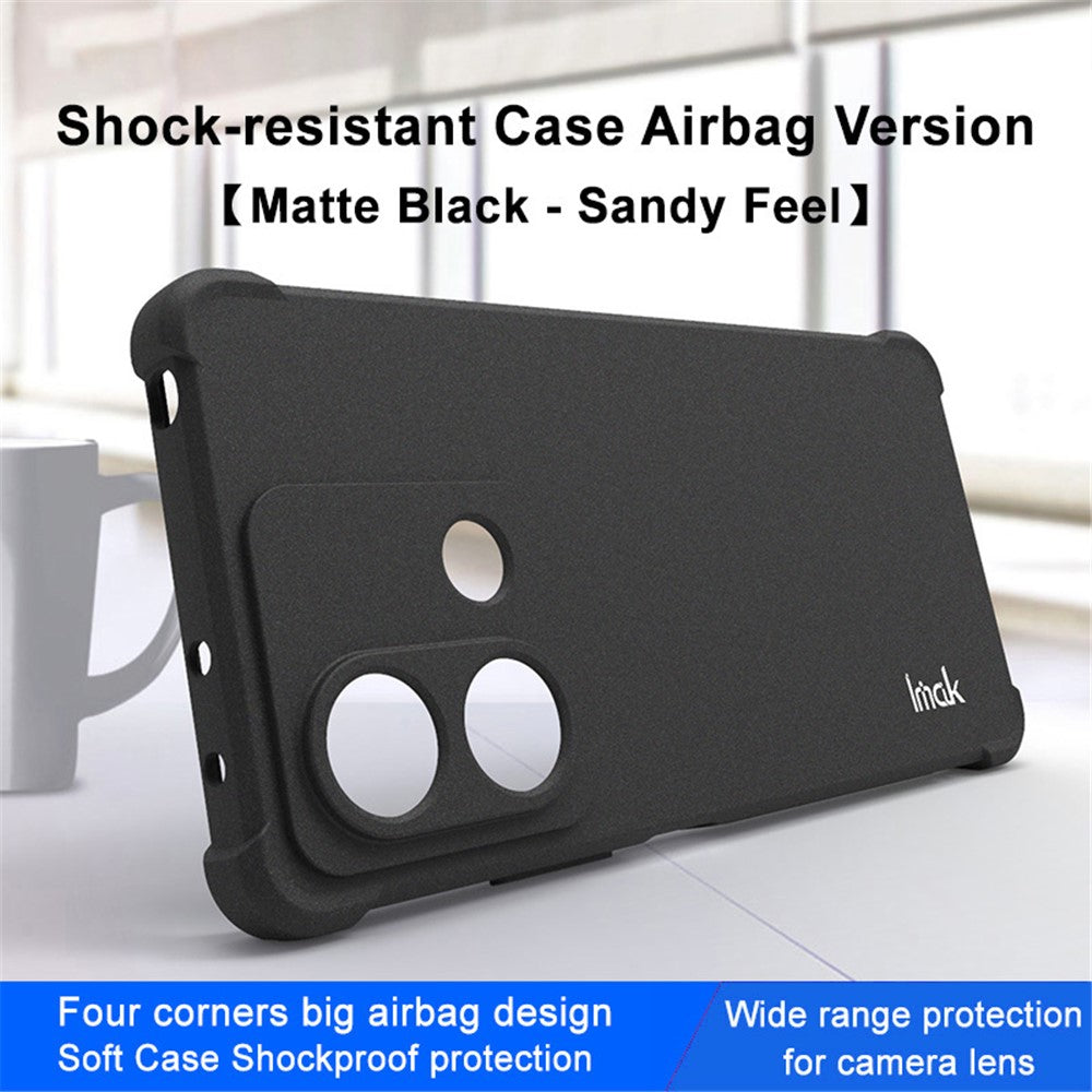 IMAK For Xiaomi Redmi Note 13 5G Case Drop-proof Matte Phone TPU Cover