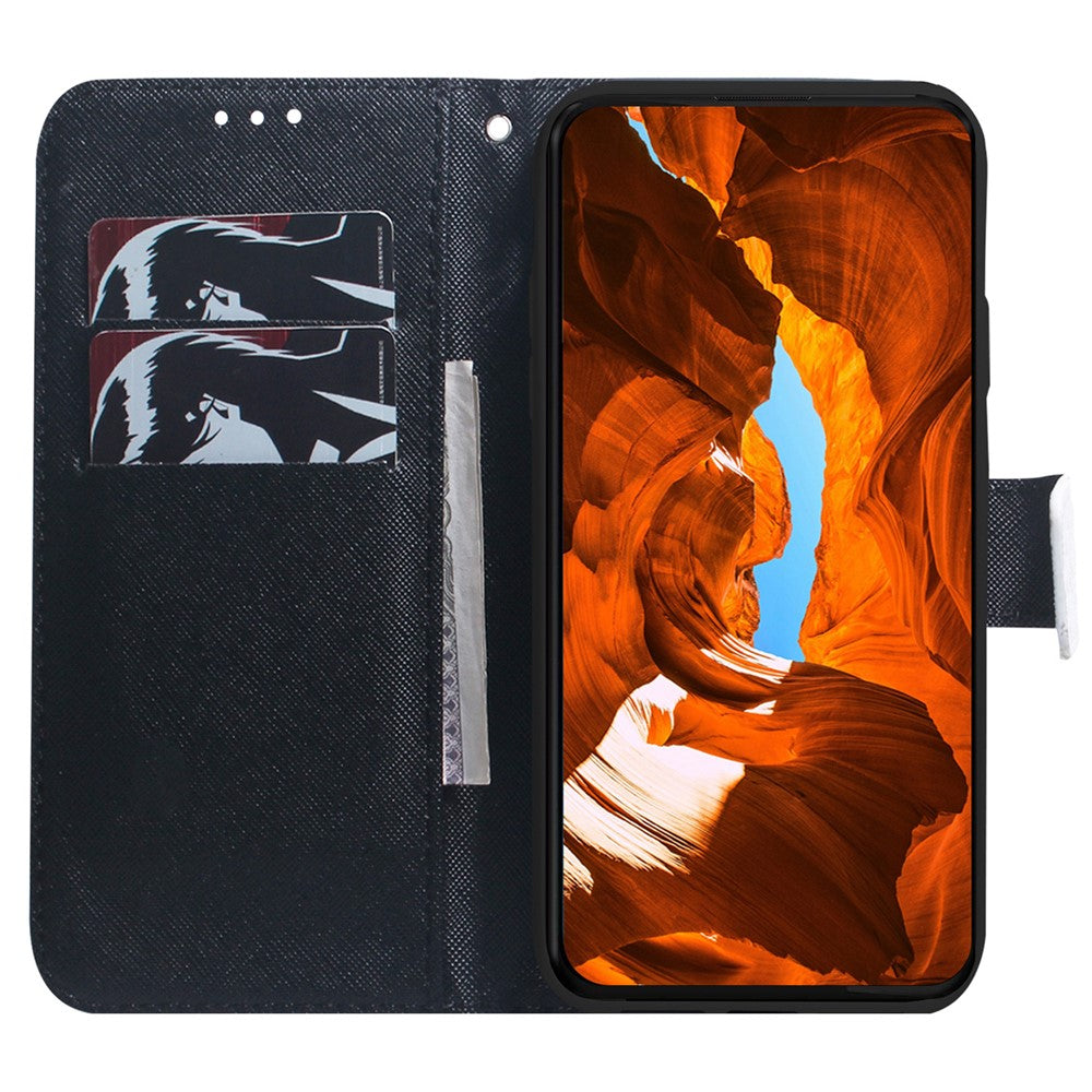 For Xiaomi Redmi K60 Ultra / 13T / 13T Pro Case PU Leather Stand Pattern Printing Phone Cover