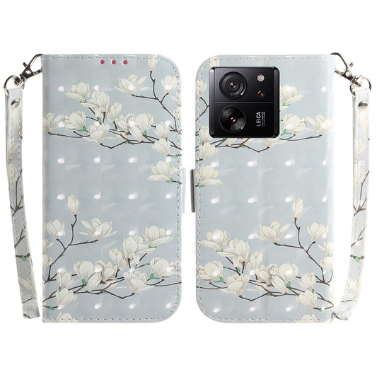 Xiaomi 13T / Xiaomi 13T Pro / Xiaomi Redmi K60 Ultra Handyhülle – 13T / 13T Pro Brieftasche PU-Leder Musterdruck
