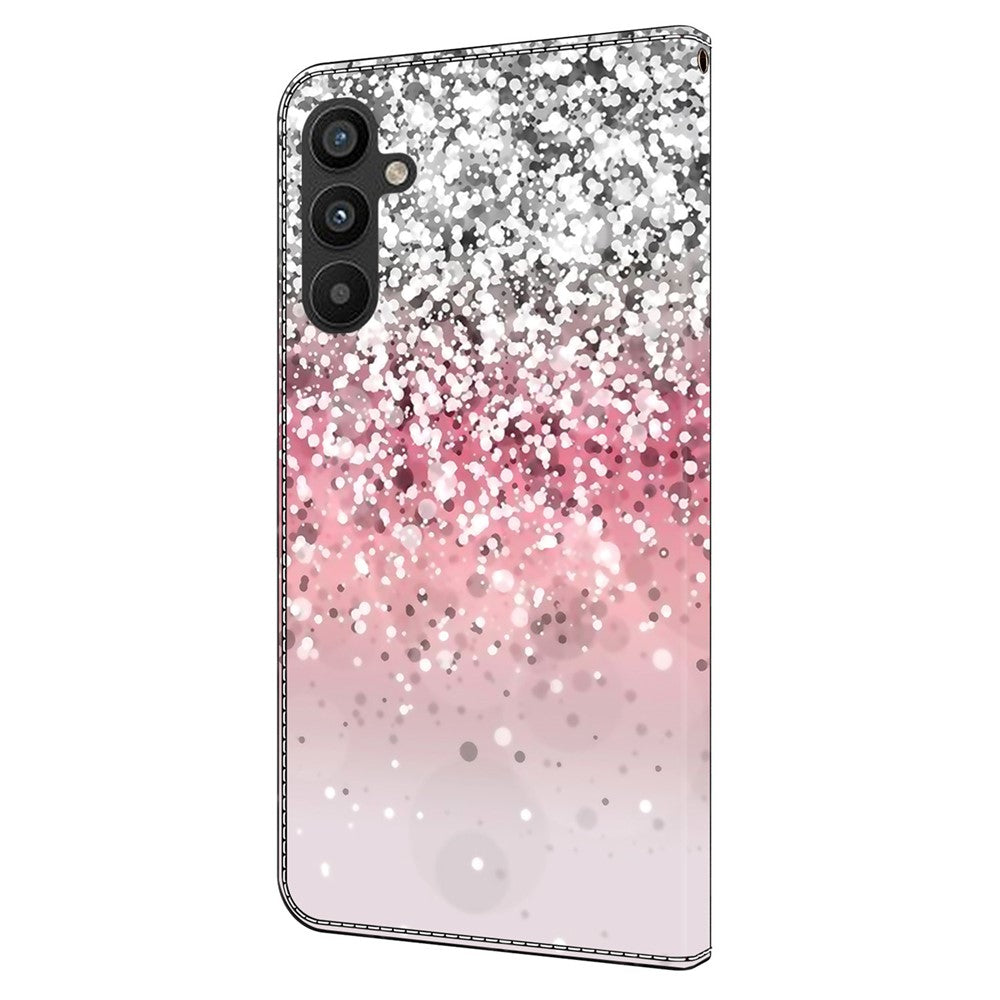 Galaxy A15 4G Wallet-Hülle mit 3D-Muster & Magnetverschluss
