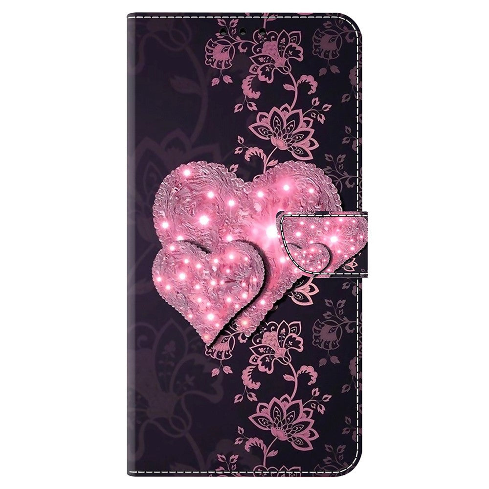 Galaxy A15 4G Wallet-Hülle – Mit 3D-Muster, Kartenfächer & Ständer
