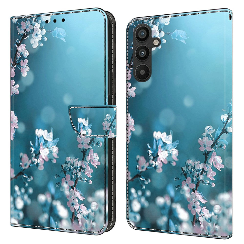 Galaxy A15 4G Wallet-Hülle – Mit 3D-Muster, Kartenfächer & Ständer