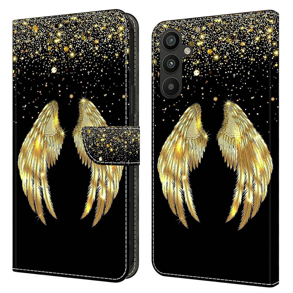 Galaxy A15 4G Wallet-Hülle – Mit 3D-Muster, Kartenfächer & Ständer