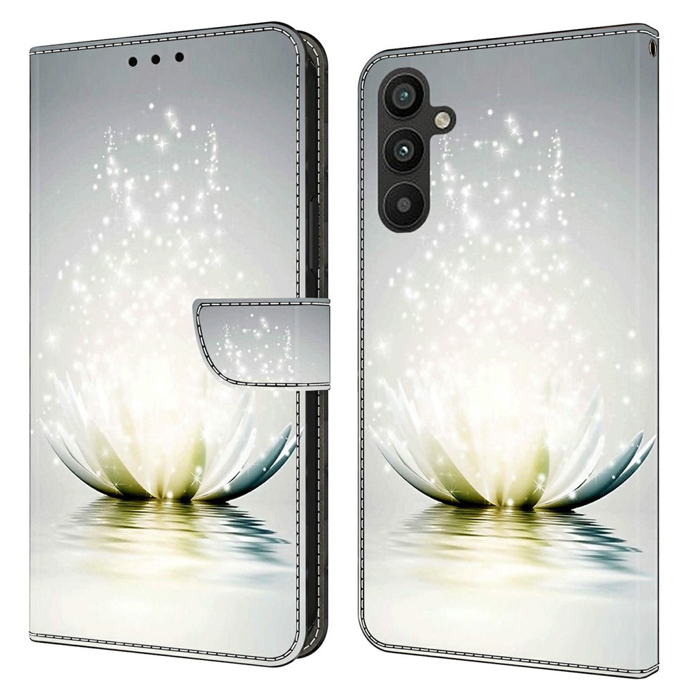 Galaxy A15 4G Wallet-Hülle – Mit 3D-Muster, Kartenfächer & Ständer