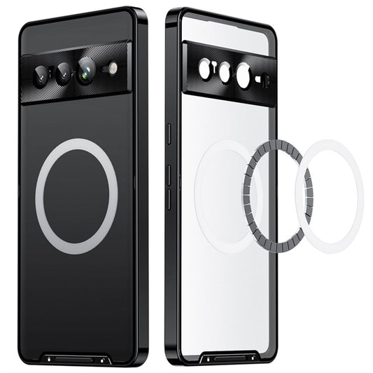 Pixel 8 Pro Magnetische Hülle mit Metallkante & Kameraschutz