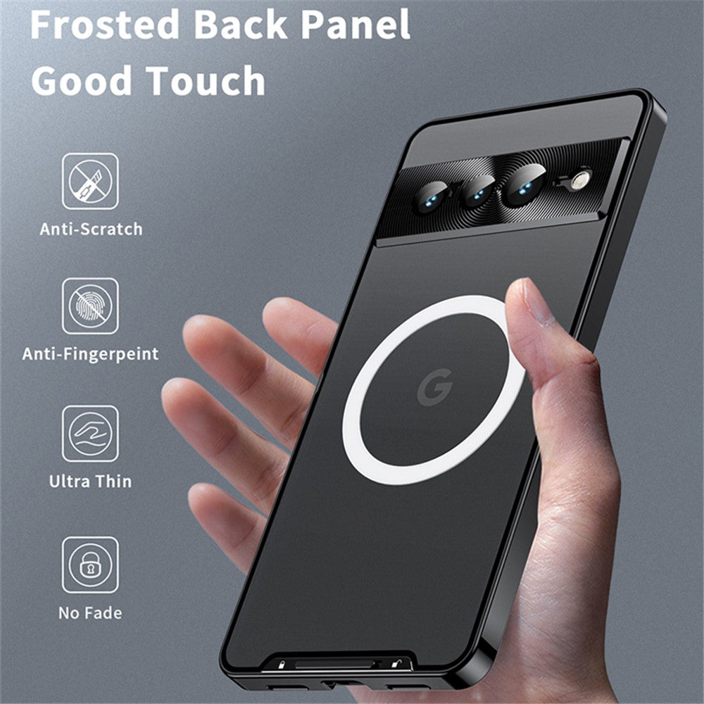 Pixel 8 Pro Magnetische Hülle mit Metallkante & Kameraschutz