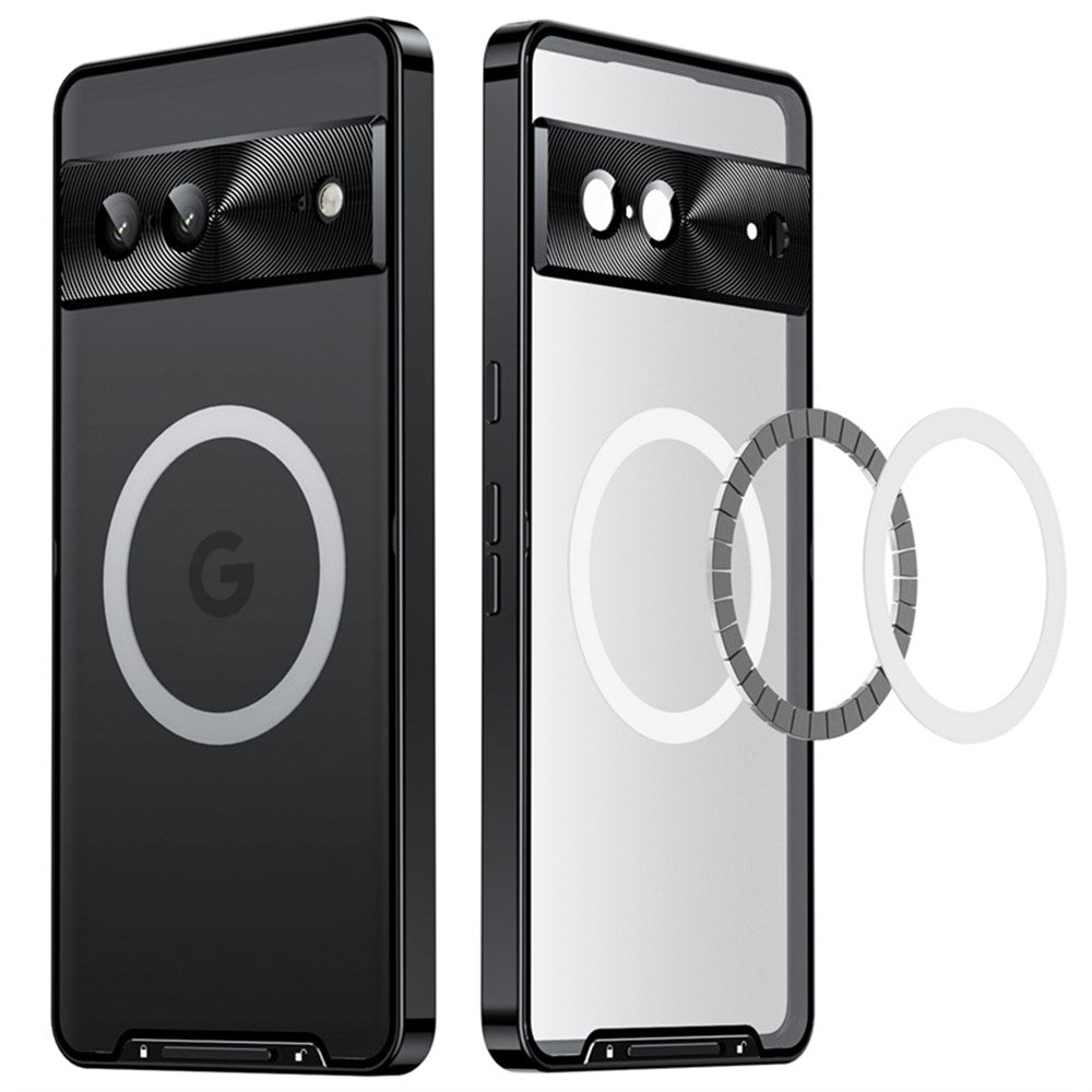 Pixel 8 Magnetische Hülle mit Metallkante & Kameraschutz