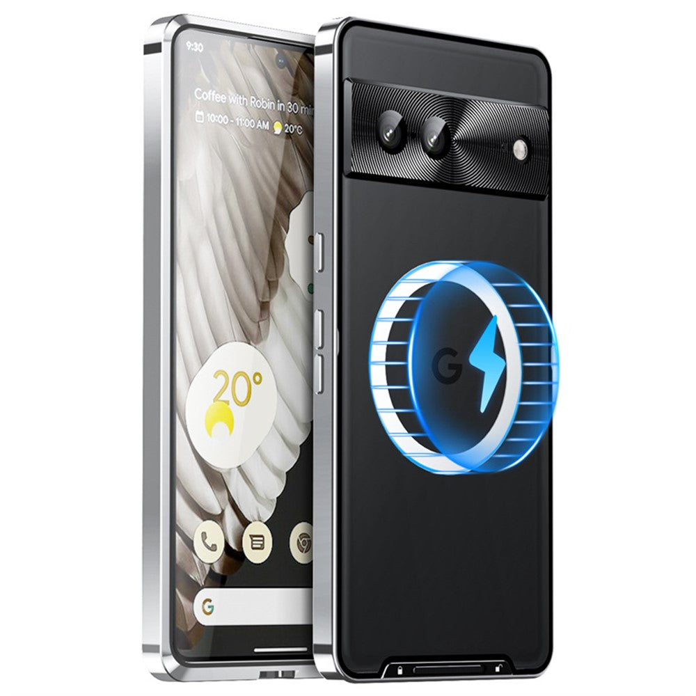 Pixel 8 Magnetische Hülle mit Metallkante & Kameraschutz