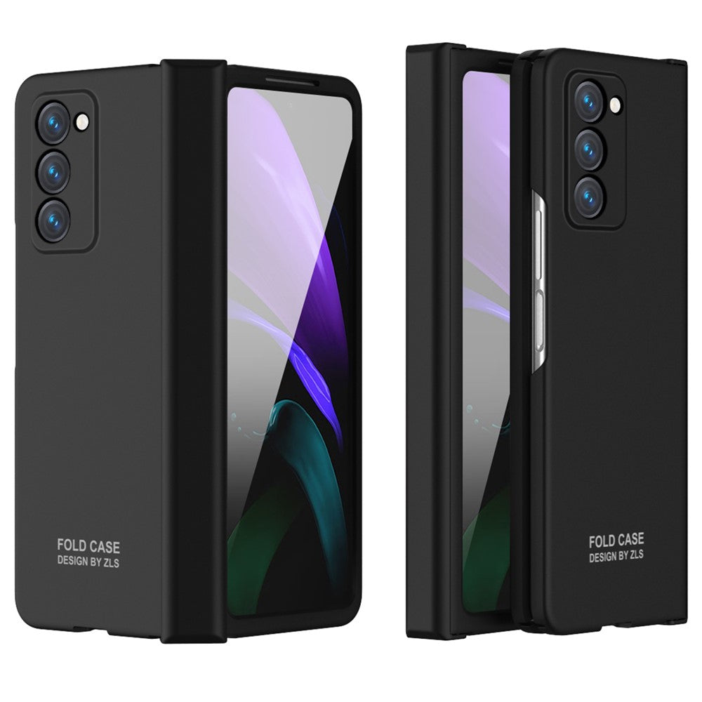 Galaxy Z Fold2 5G Schutzhülle – Mit kratzfester Displayschutzfolie aus gehärtetem Glas