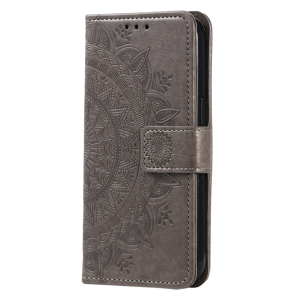 For Xiaomi 14 Pro Case Mandala Flower Imprinted Leather Phone Wallet Cover with Stand