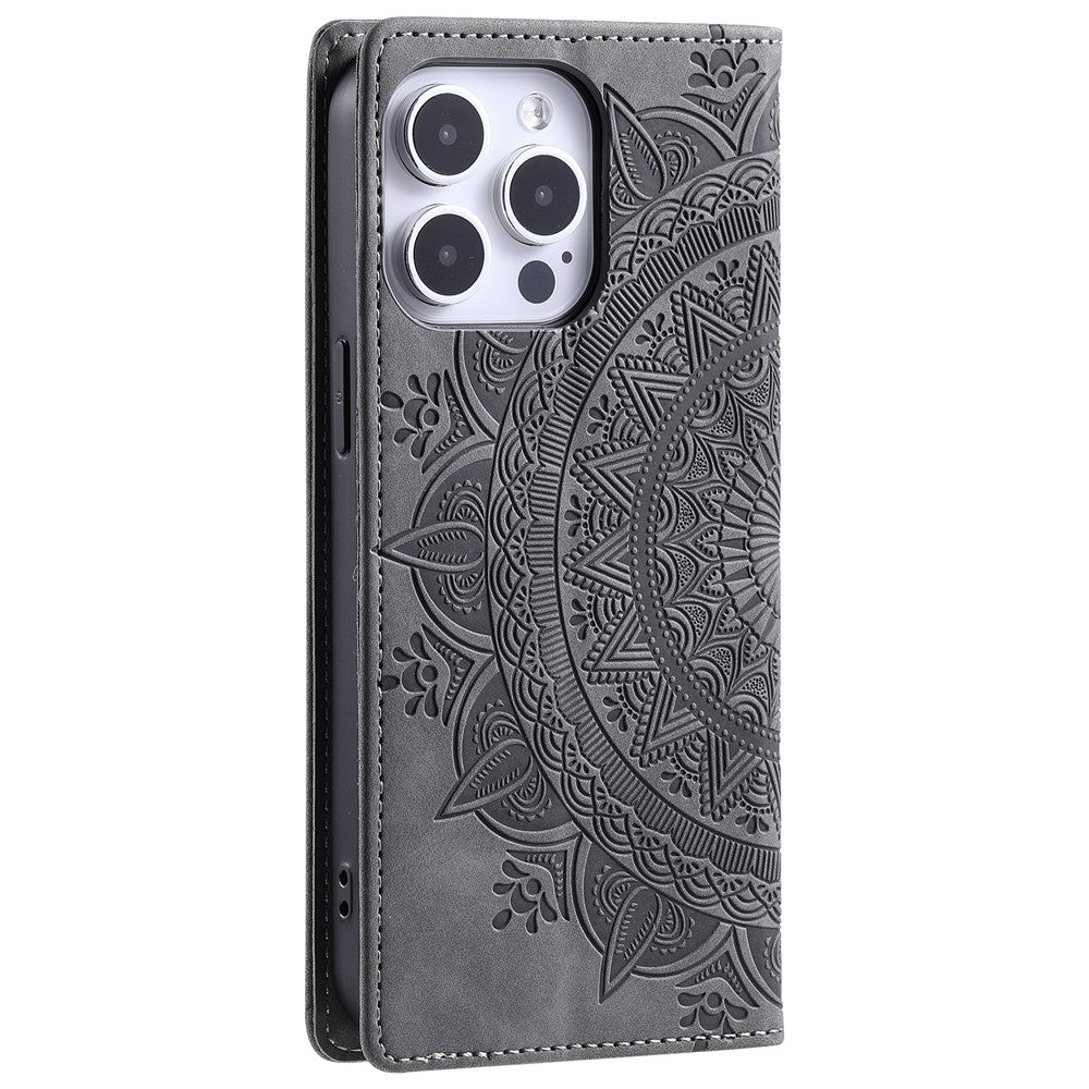 iPhone 14 Pro Max Wallet-Hülle – Mit Magnetverschluss & Muster aufgedruckt