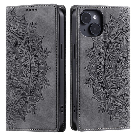 iPhone 14 Wallet-Hülle – Mit Magnetverschluss & Muster aufgedruckt