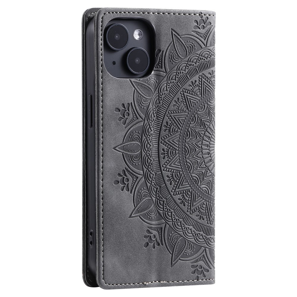 iPhone 14 Wallet-Hülle – Mit Magnetverschluss & Muster aufgedruckt