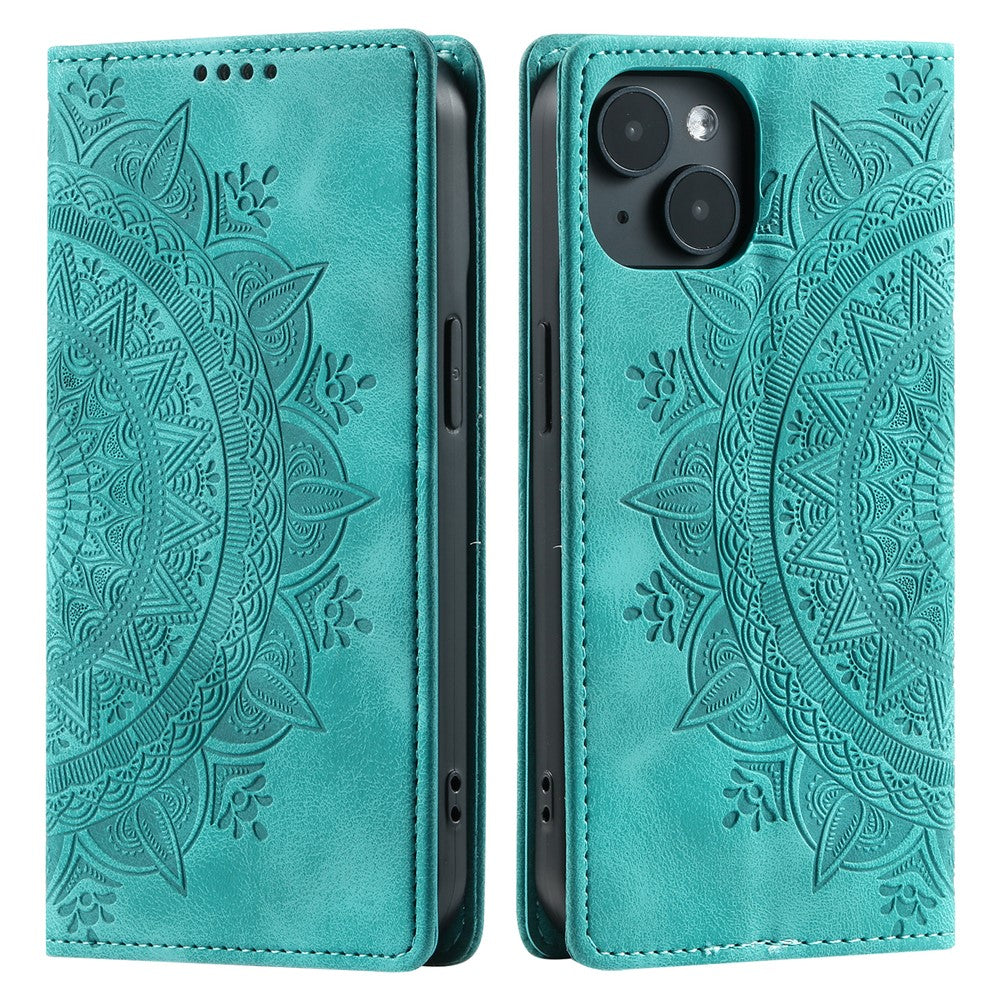 iPhone 14 Wallet-Hülle – Mit Magnetverschluss & Muster aufgedruckt