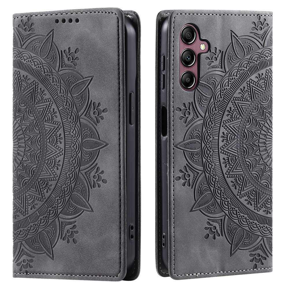 Galaxy A14 4G/5G Wallet-Hülle – Mit Magnetverschluss & Muster aufgedruckt