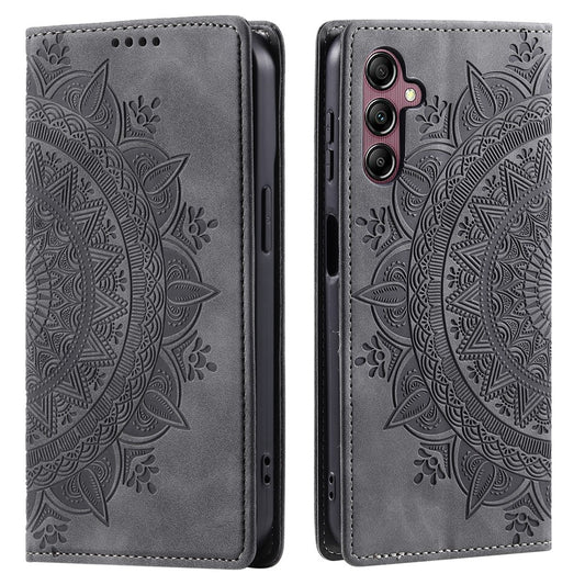Galaxy A14 4G/5G Wallet-Hülle – Mit Magnetverschluss & Muster aufgedruckt