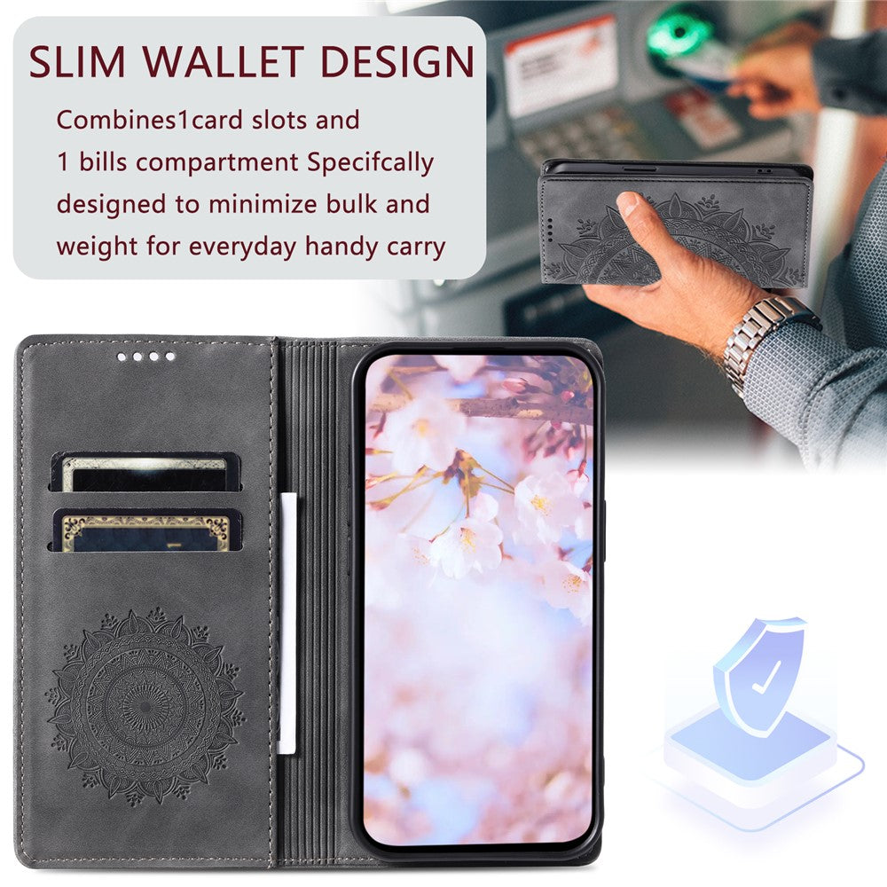 Galaxy A14 4G/5G Wallet-Hülle – Mit Magnetverschluss & Muster aufgedruckt
