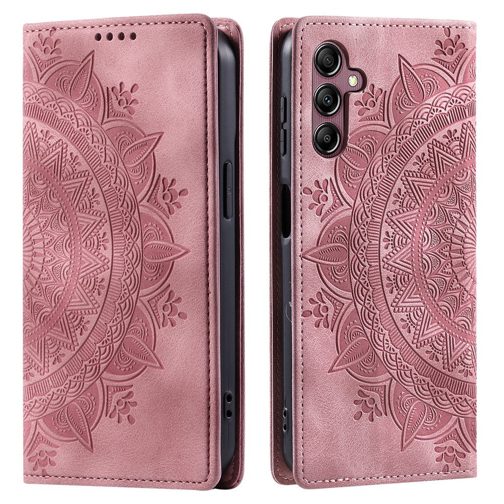 Galaxy A14 4G/5G Wallet-Hülle – Mit Magnetverschluss & Muster aufgedruckt