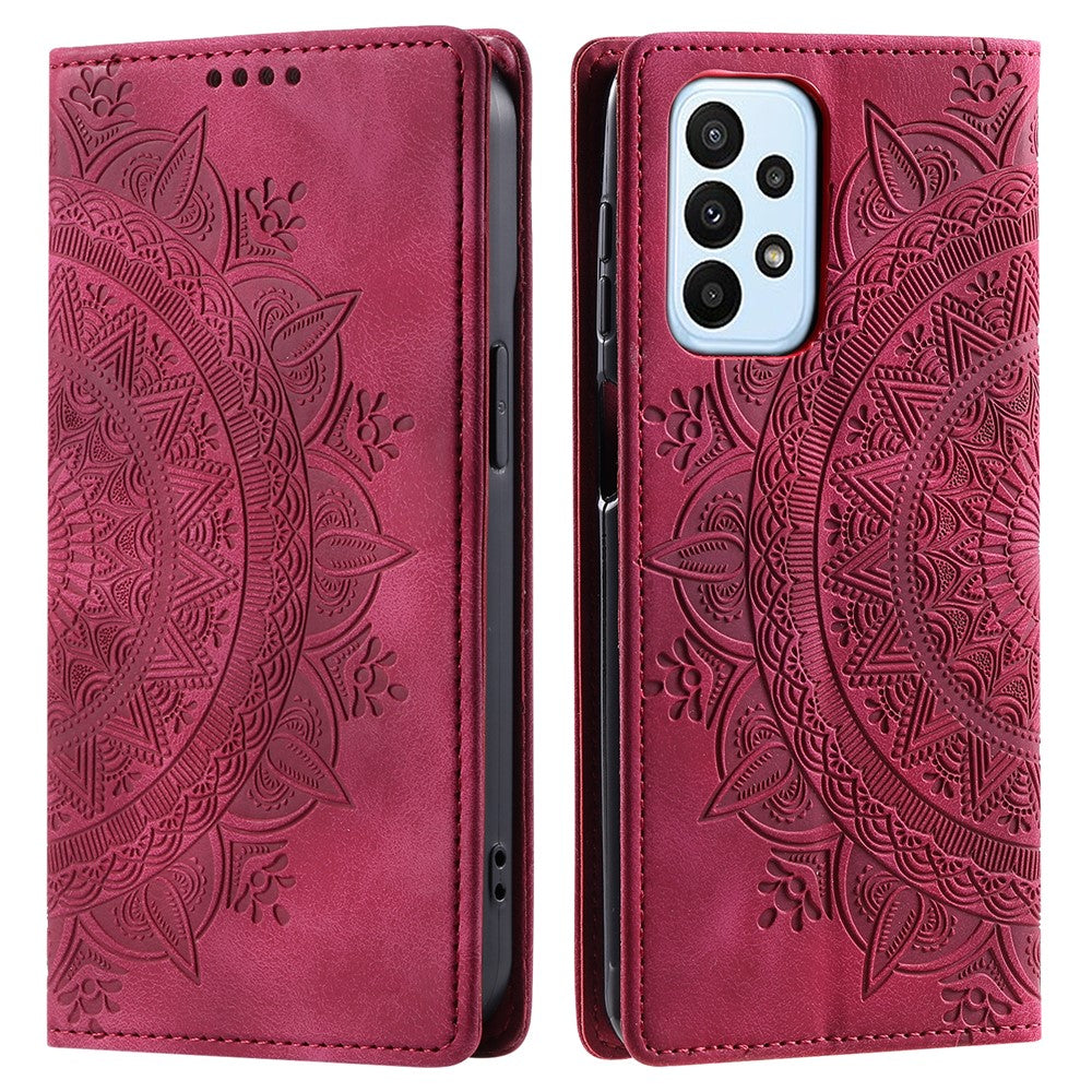 Galaxy A53 5G Wallet-Hülle – Mit Magnetverschluss & Muster aufgedruckt