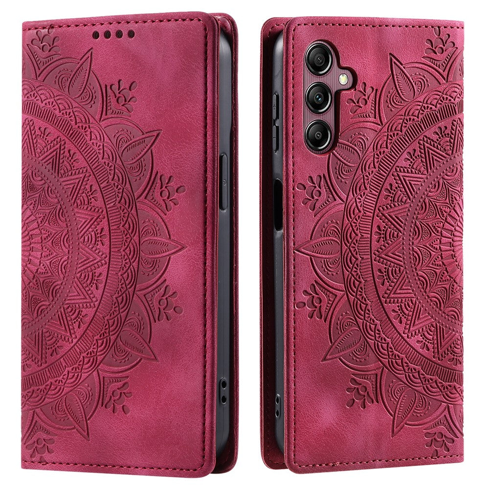 Galaxy S24 Plus Wallet-Hülle – Mit Magnetverschluss & Muster aufgedruckt