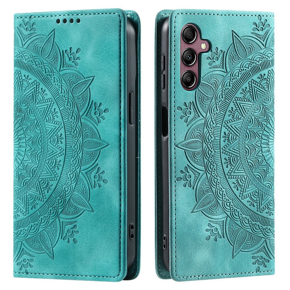 Galaxy S24 Plus Wallet-Hülle – Mit Magnetverschluss & Muster aufgedruckt