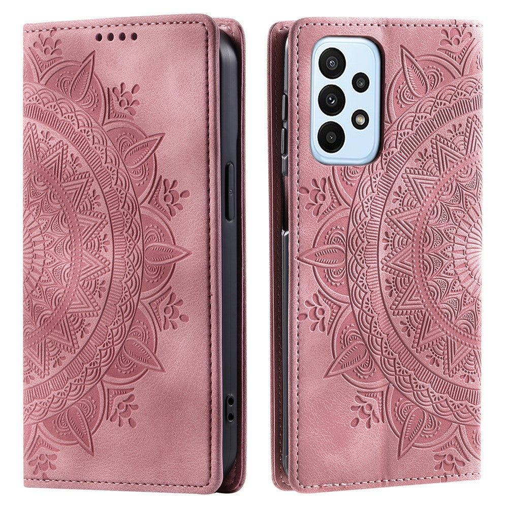 Galaxy A33 5G Wallet-Hülle – Mit Magnetverschluss & Muster aufgedruckt