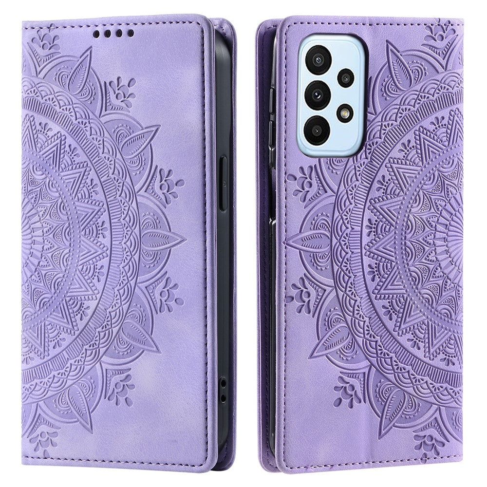 Galaxy A33 5G Wallet-Hülle – Mit Magnetverschluss & Muster aufgedruckt