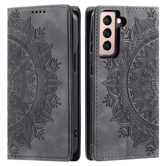 Galaxy S22 Plus 5G Wallet-Hülle – Mit Magnetverschluss & Muster aufgedruckt