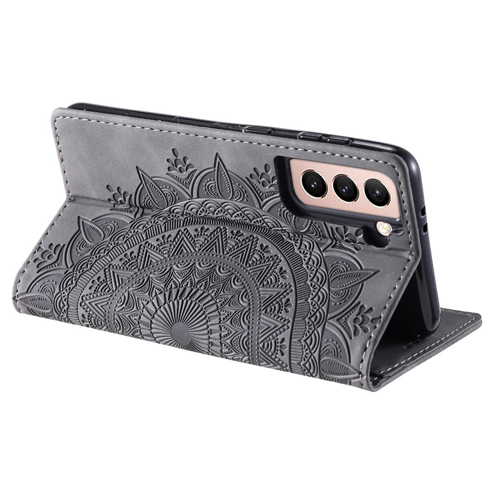 Galaxy S22 Plus 5G Wallet-Hülle – Mit Magnetverschluss & Muster aufgedruckt