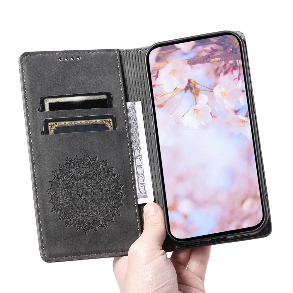 Galaxy S22 Plus 5G Wallet-Hülle – Mit Magnetverschluss & Muster aufgedruckt