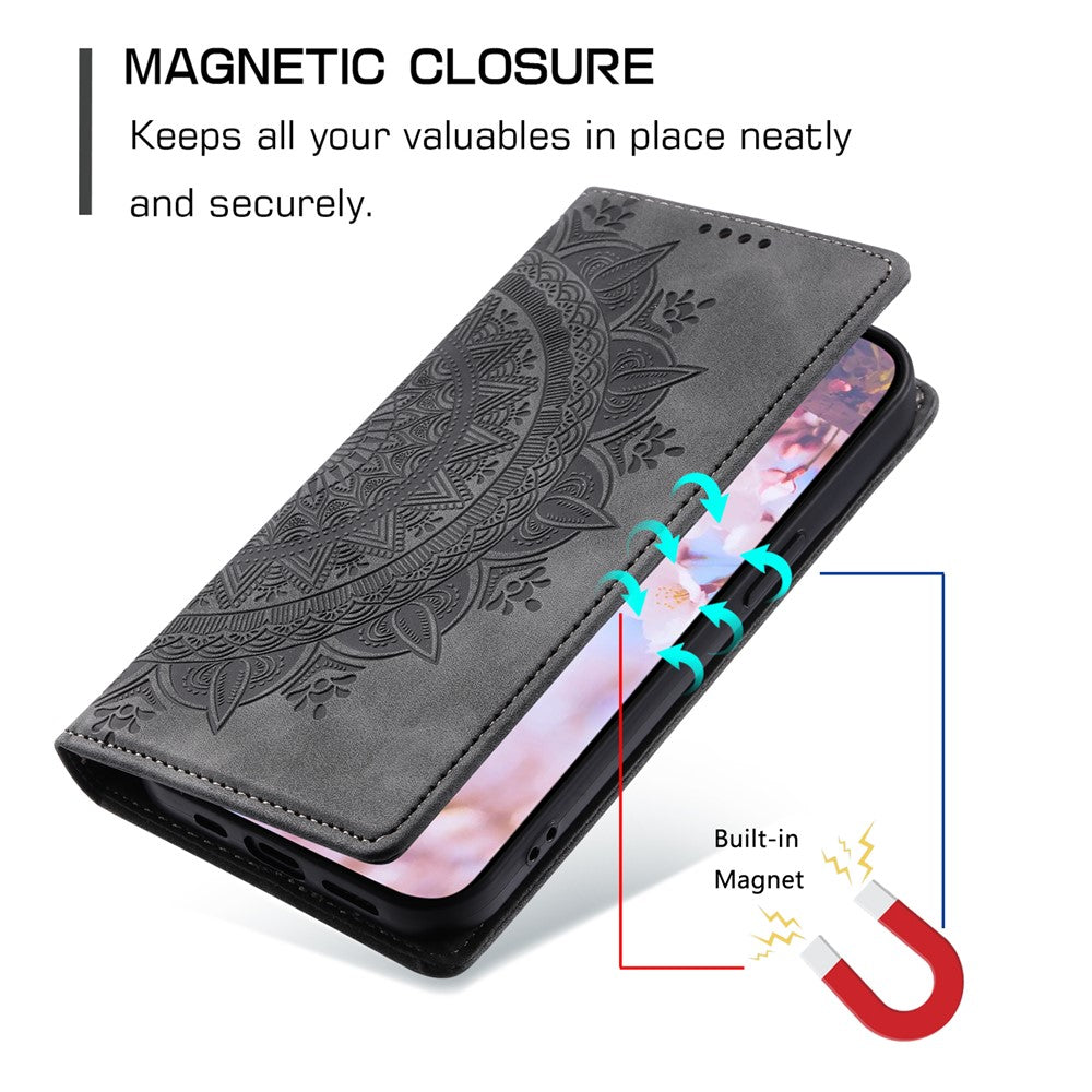 Galaxy S22 Plus 5G Wallet-Hülle – Mit Magnetverschluss & Muster aufgedruckt