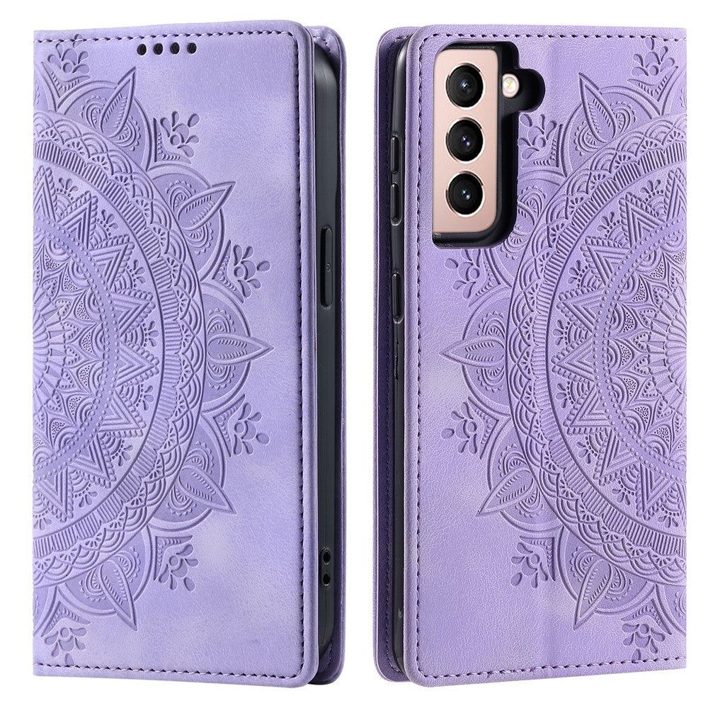 Galaxy S23 Plus Wallet-Hülle – Mit Magnetverschluss & Muster aufgedruckt
