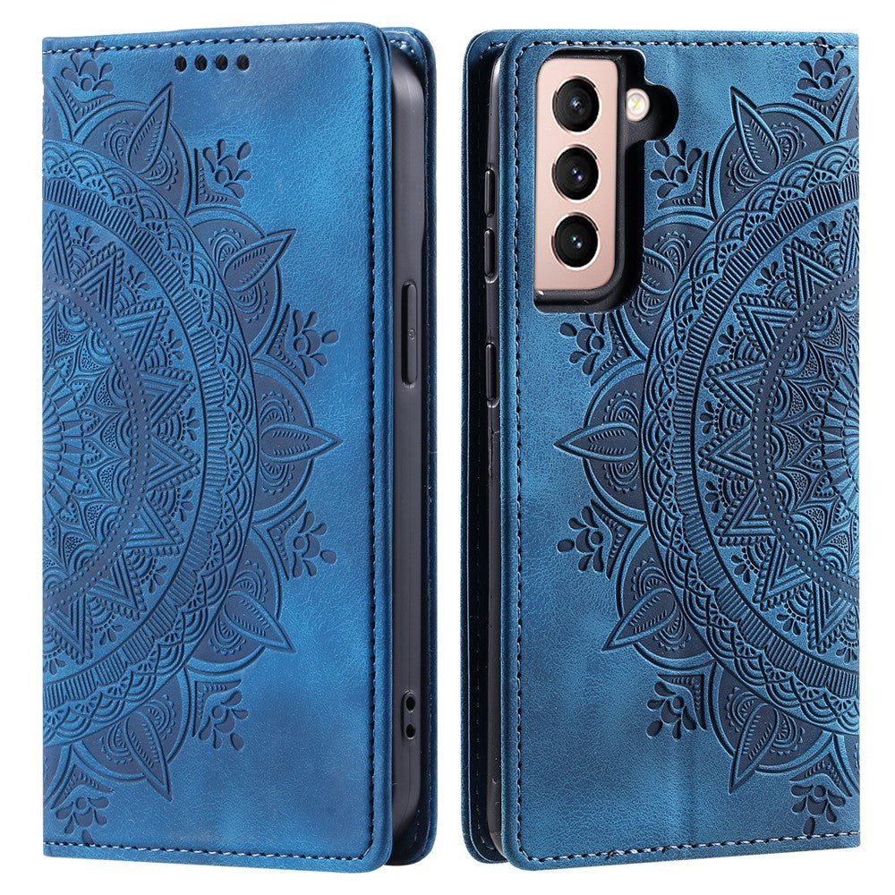 Galaxy S23 Plus Wallet-Hülle – Mit Magnetverschluss & Muster aufgedruckt