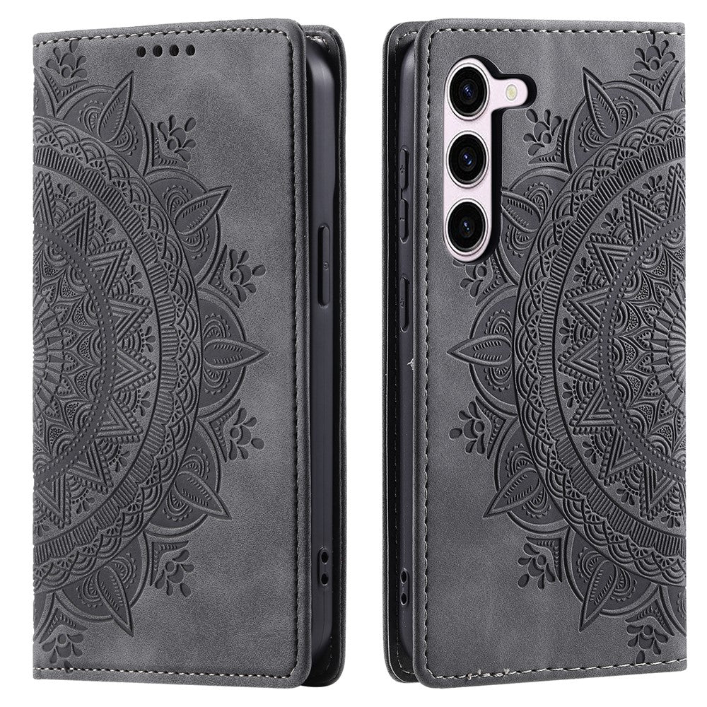 Galaxy S23 Wallet-Hülle – Mit Magnetverschluss & Muster aufgedruckt