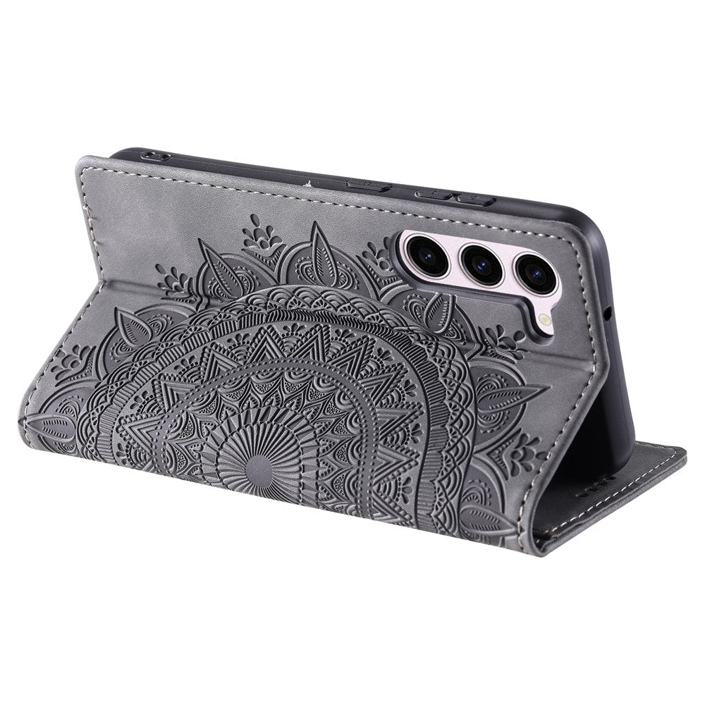 Galaxy S23 Wallet-Hülle – Mit Magnetverschluss & Muster aufgedruckt