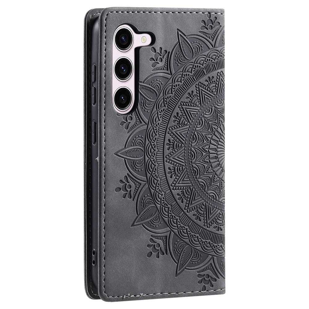 Galaxy S23 Wallet-Hülle – Mit Magnetverschluss & Muster aufgedruckt